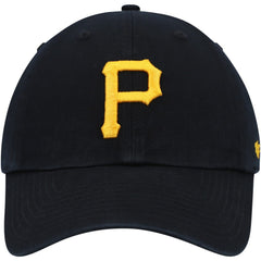 Pittsburgh Pirates '47 Clean Up Adjustable Hat - Black - 47 brand Discount