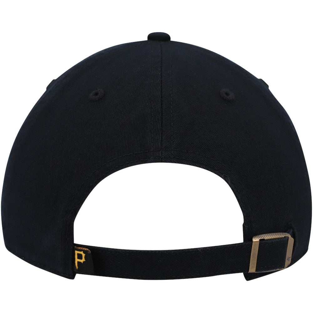 Pittsburgh Pirates '47 Clean Up Adjustable Hat - Black - 47 brand Discount