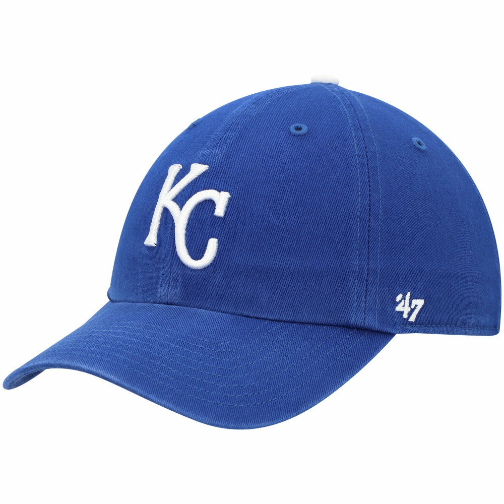 Kansas City Royals '47 Clean Up Adjustable Hat - Royal - 47 brand Discount