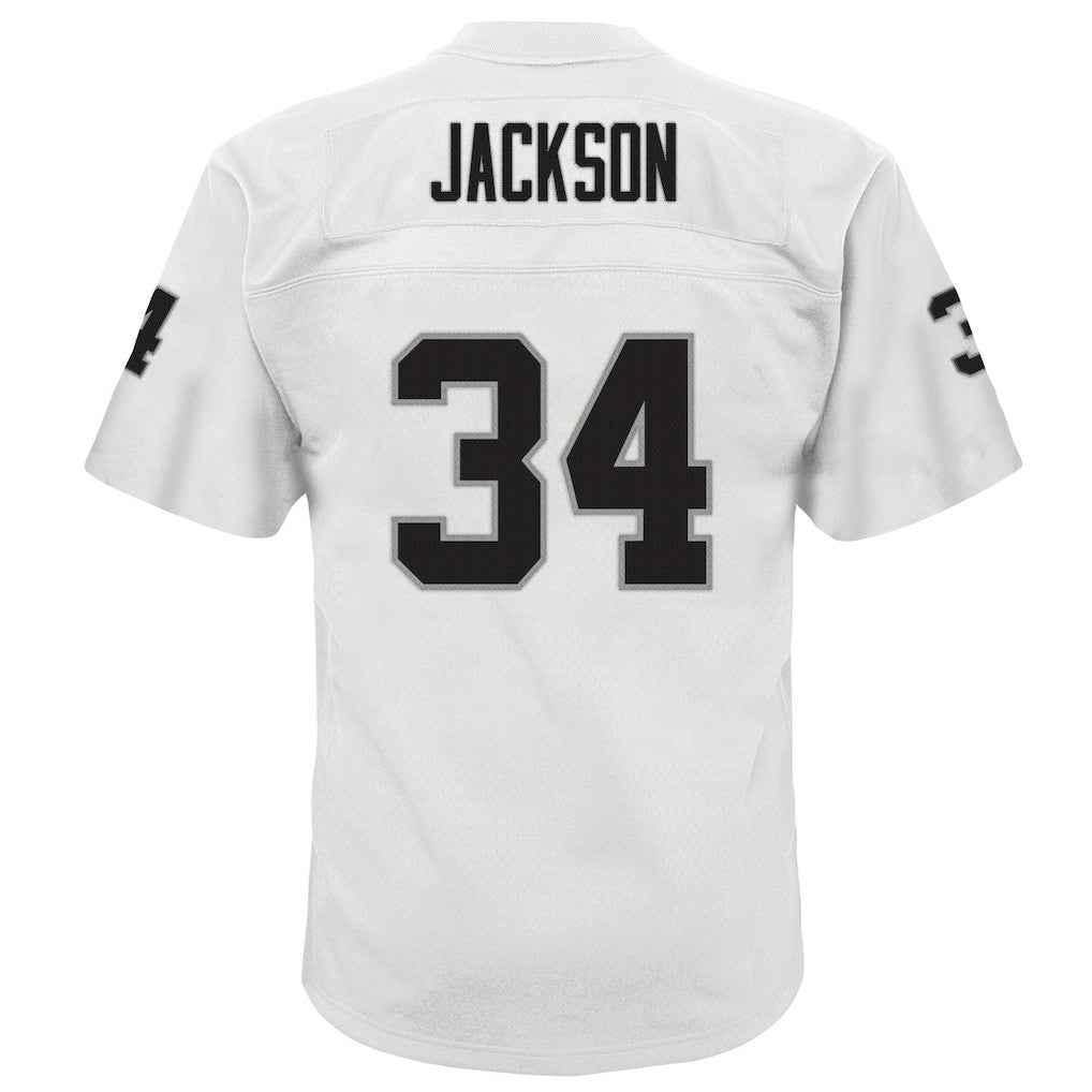Mitchell & Ness Bo Jackson Las Vegas Raiders Youth 1988 Retired Player Legacy Jersey White