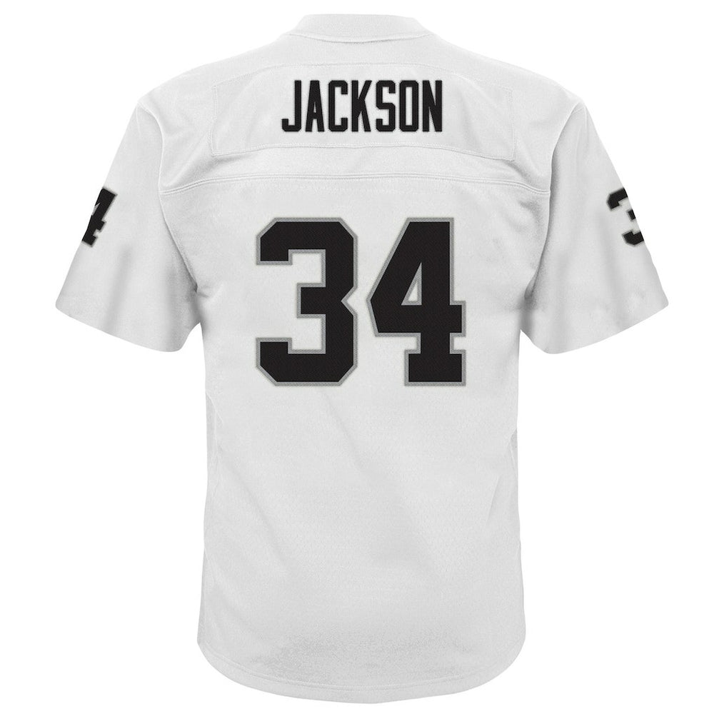 Mitchell & Ness Bo Jackson Las Vegas Raiders Youth 1988 Retired Player Legacy Jersey White
