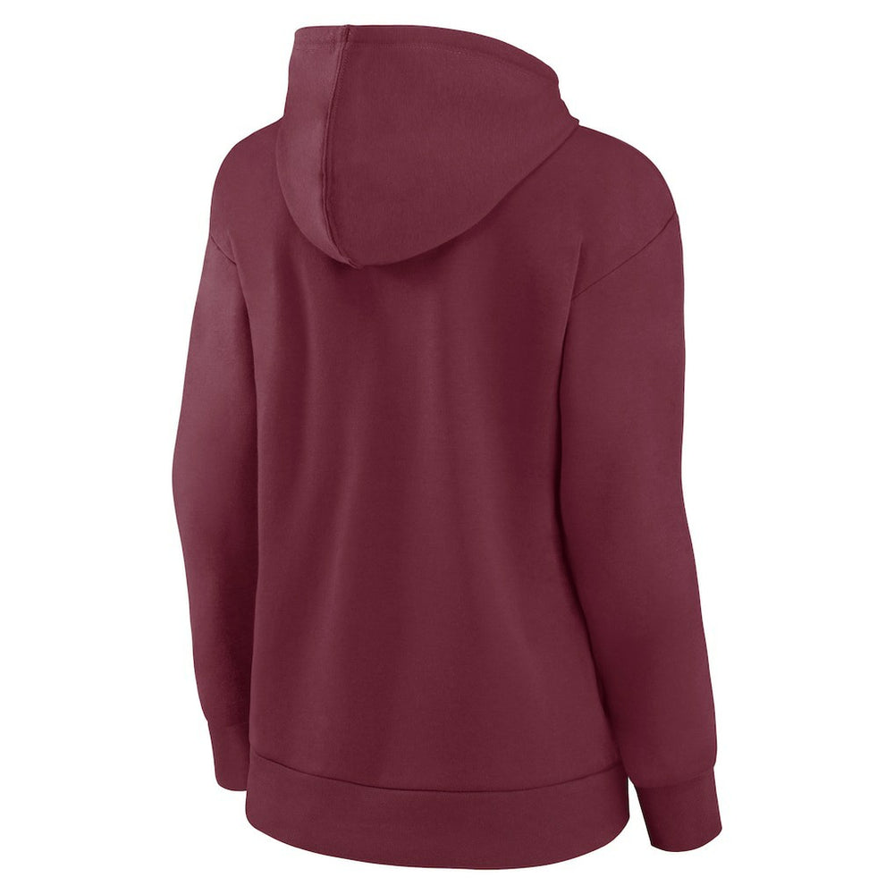Fanatics Washington Commanders Women's Team Primary Logo Pullover Hoodie Burgundy