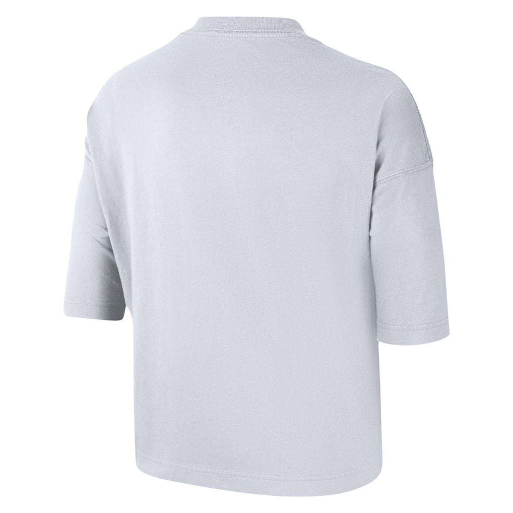 Brooklyn Nets Women's Essential Boxy T-Shirt White | Nike for sale