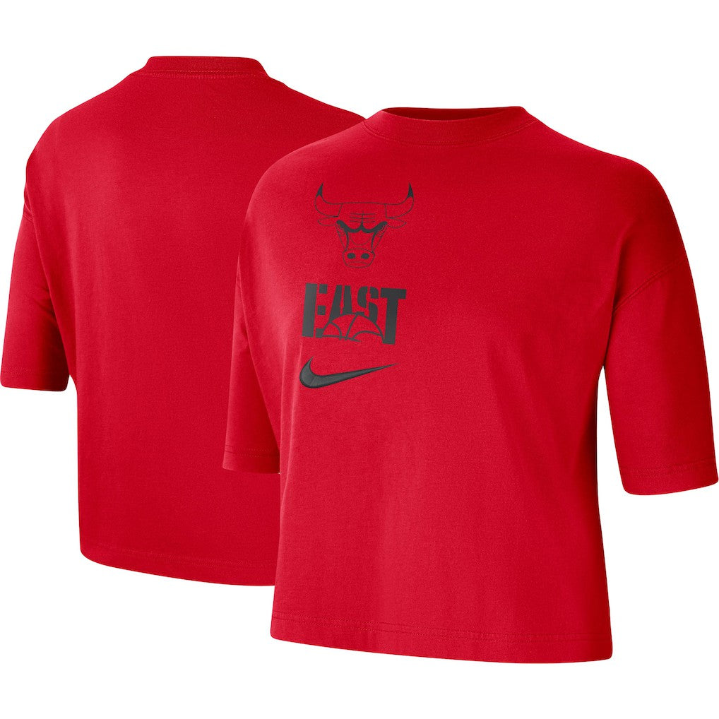 Chicago Bulls Women's Essential Boxy T-Shirt for sale Red | Nike