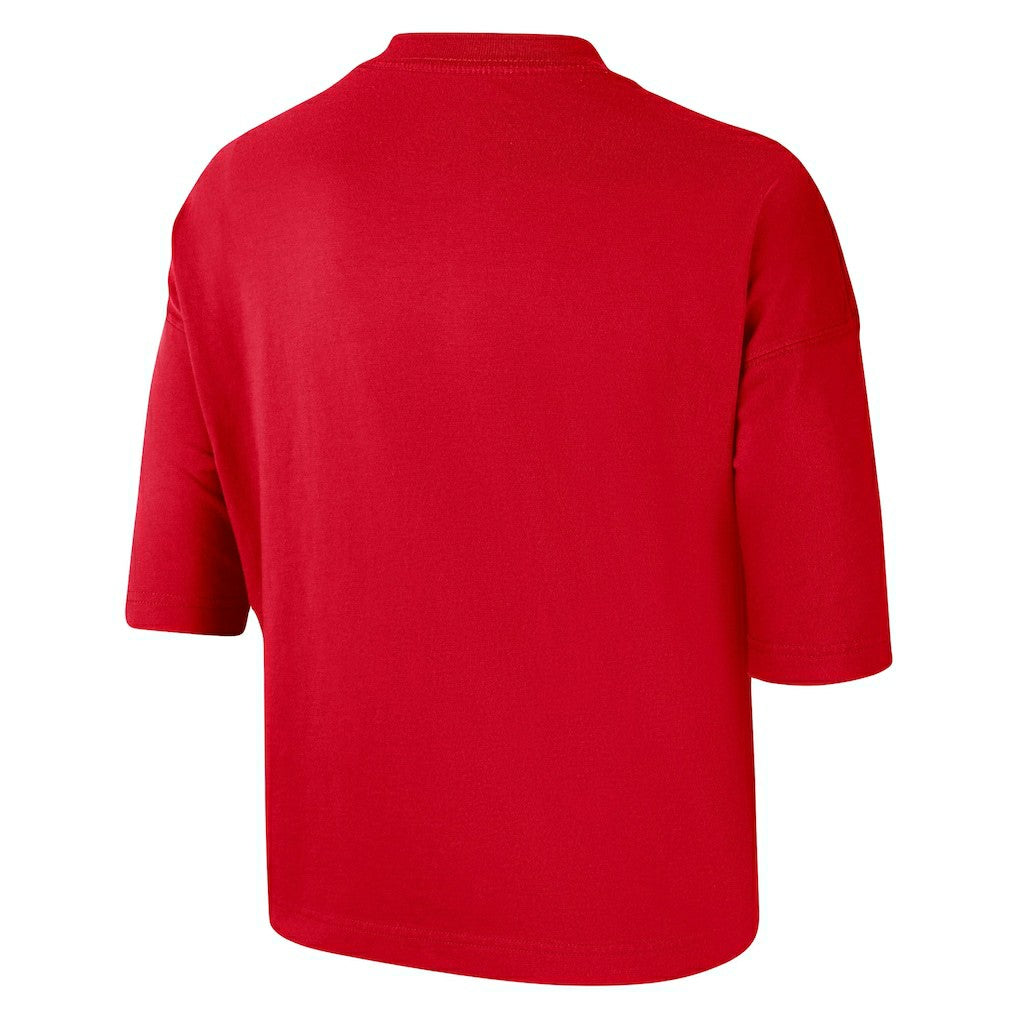 Chicago Bulls Women's Essential Boxy T-Shirt for sale Red | Nike