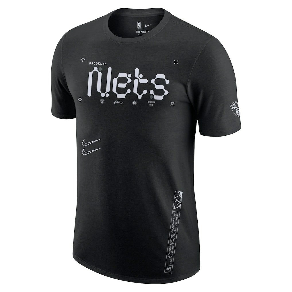 Brooklyn Nets Courtside Air Traffic Control Max90 T-Shirt Black | Nike online