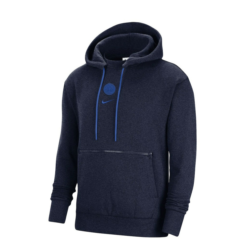 Dallas Mavericks Courtside Versus Flight Pullover Hoodie for sale Heather Navy | Nike outlet