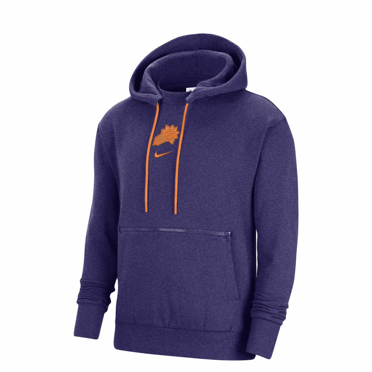 Phoenix Suns Courtside Versus Flight Pullover Hoodie Heather Purple | Nike US