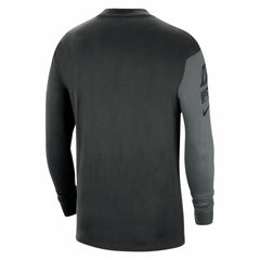 Los Angeles Lakers Courtside Versus Flight MAX90 Long Sleeve T-Shirt Black | Nike