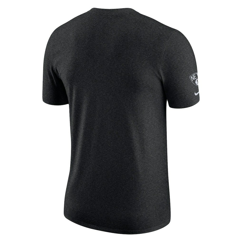Brooklyn Nets Courtside Versus Flight Max90 T-Shirt Heather Black | Nike US