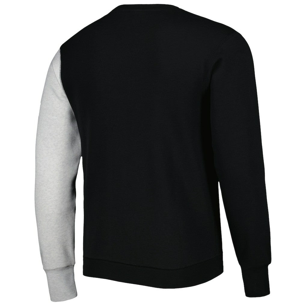 Dallas Mavericks Courtside Versus Force & Flight Pullover Sweatshirt for sale Black/Heather Gray | Nike