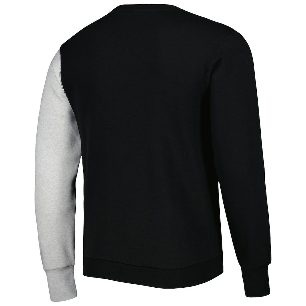Dallas Mavericks Courtside Versus Force & Flight Pullover Sweatshirt for sale Black/Heather Gray | Nike