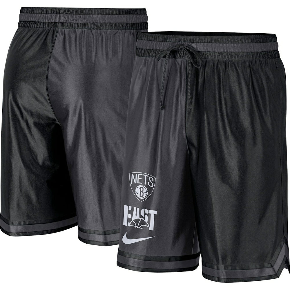 Brooklyn Nets Courtside Versus Force Split DNA Performance Shorts Black/Anthracite | Nike for sale