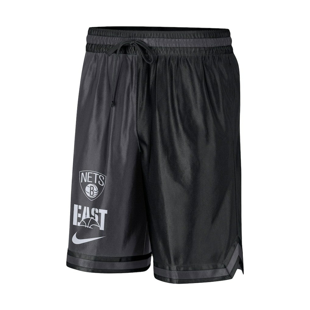 Brooklyn Nets Courtside Versus Force Split DNA Performance Shorts Black/Anthracite | Nike for sale