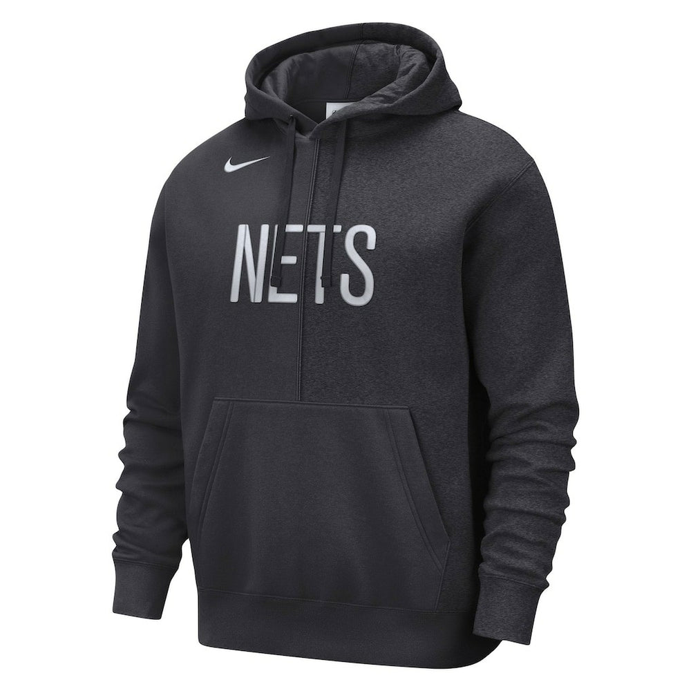 Brooklyn Nets Courtside Versus Stitch Split Pullover Hoodie Anthracite | Nike discount