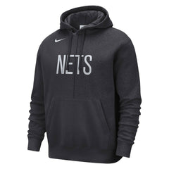 Brooklyn Nets Courtside Versus Stitch Split Pullover Hoodie Anthracite | Nike discount
