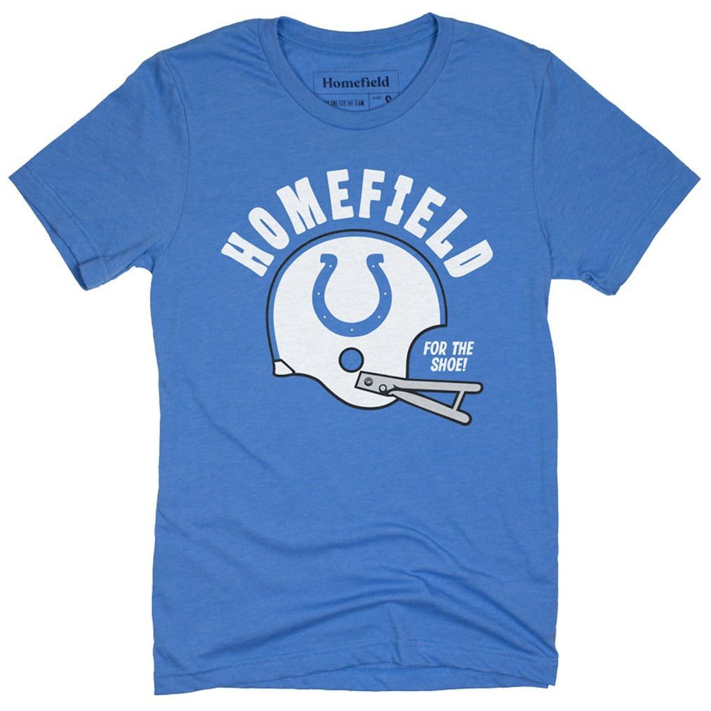 Indianapolis Colts Homefield Helmet T-shirt Royal