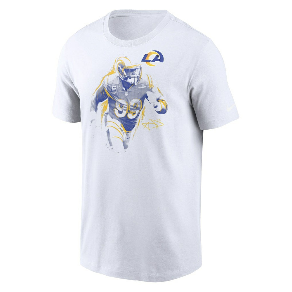 Nike Aaron Donald Los Angeles Rams Player Graphic T-Shirt White