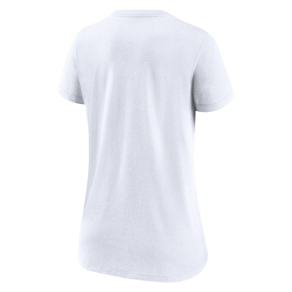 Nike Washington Commanders Women's Hometown Collection Tri-Blend V-Neck T-Shirt White