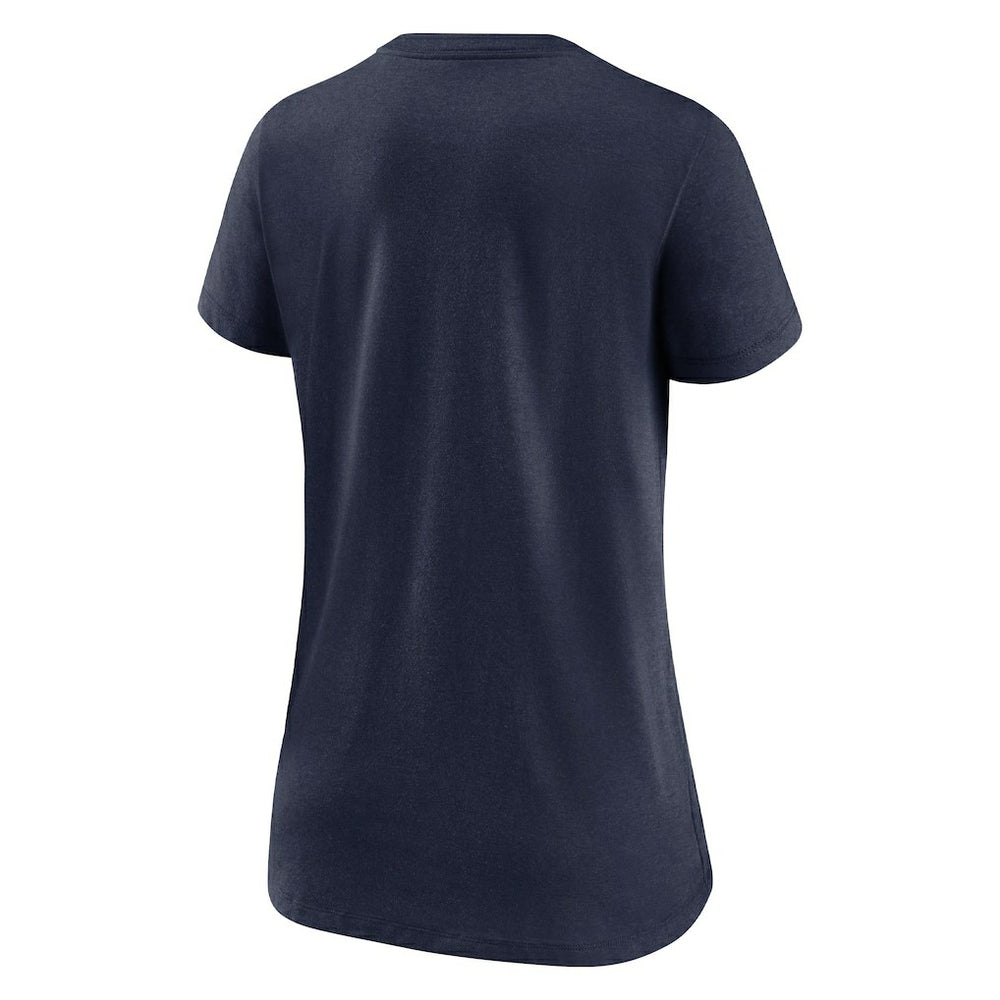 Nike New England Patriots Women's Hometown Collection Tri-Blend V-Neck T-Shirt Navy