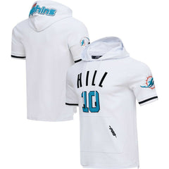 Tyreek Hill Miami Dolphins Pro Standard Player Name & Number Hoodie T-Shirt White