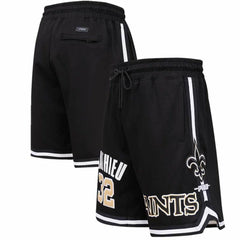 Tyrann Mathieu New Orleans Saints Pro Standard Player Name & Number Shorts Black