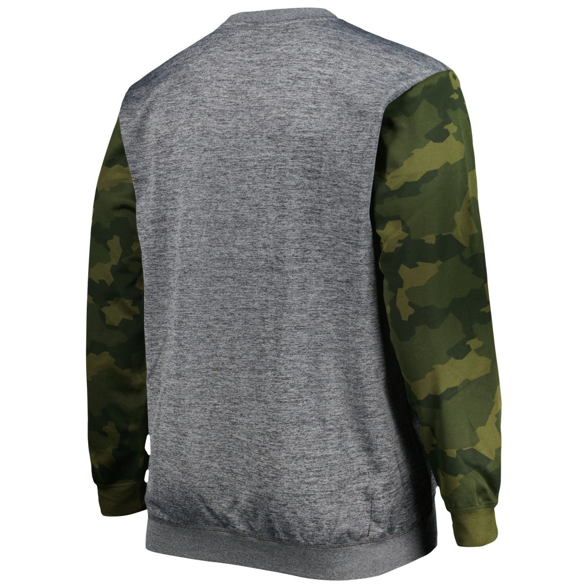 Los Angeles Lakers Big & Tall Camo Stitched Sweatshirt Heather Charcoal | Fanatics Lifestyle