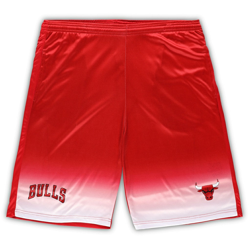 Chicago Bulls Big & Tall Fadeaway Shorts Red | Fanatics Lifestyle