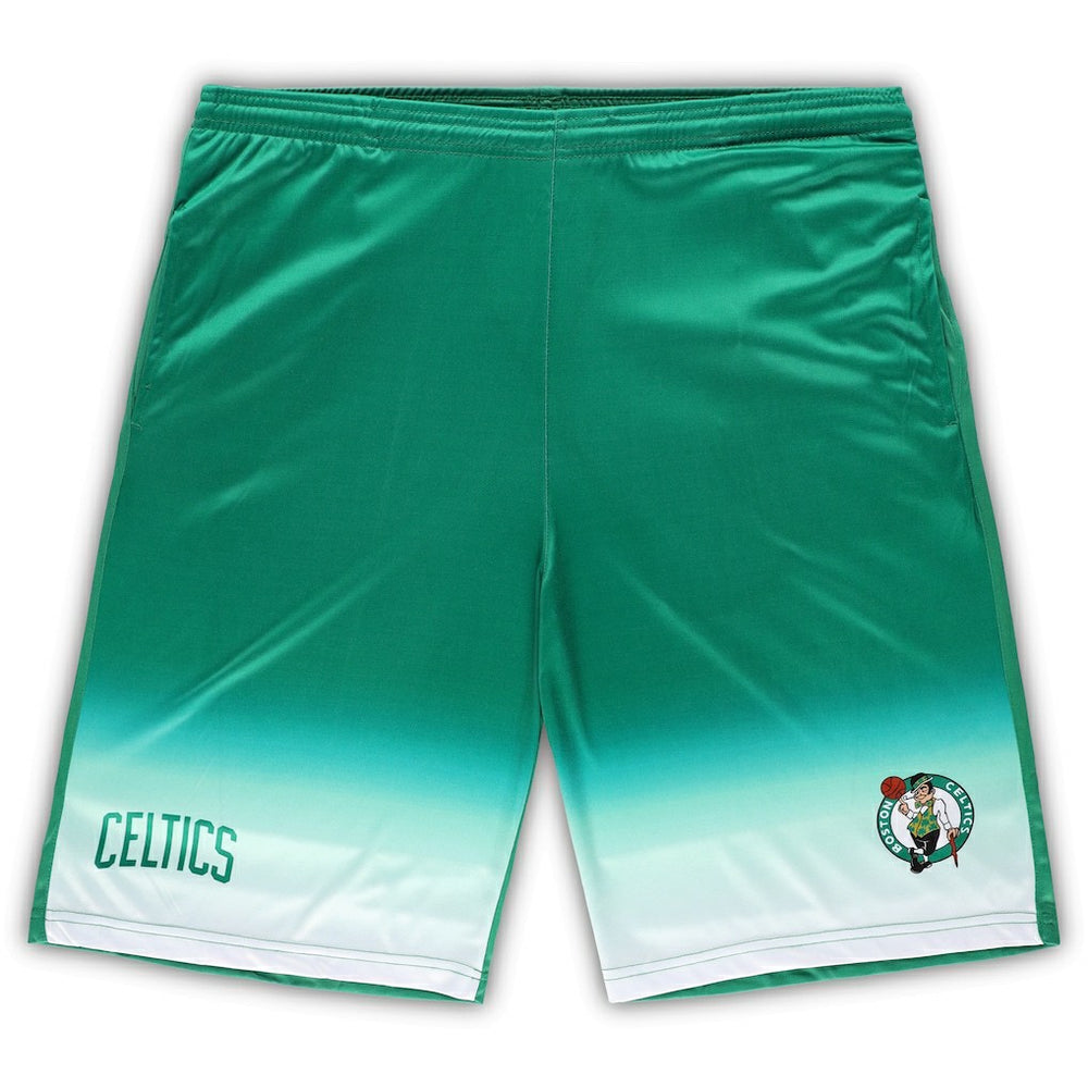 Boston Celtics Big & Tall Fadeaway Shorts Kelly Green | Fanatics discount