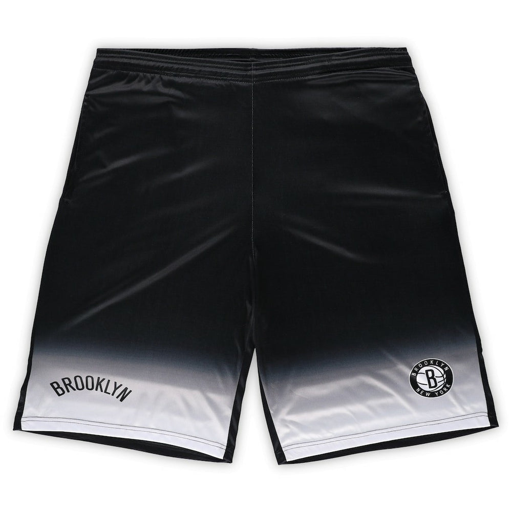 Brooklyn Nets Big & Tall Fadeaway Shorts Black | Fanatics discount