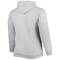 Philadelphia 76ers Big & Tall Wordmark Pullover Hoodie Heather Gray | Fanatics Near Me