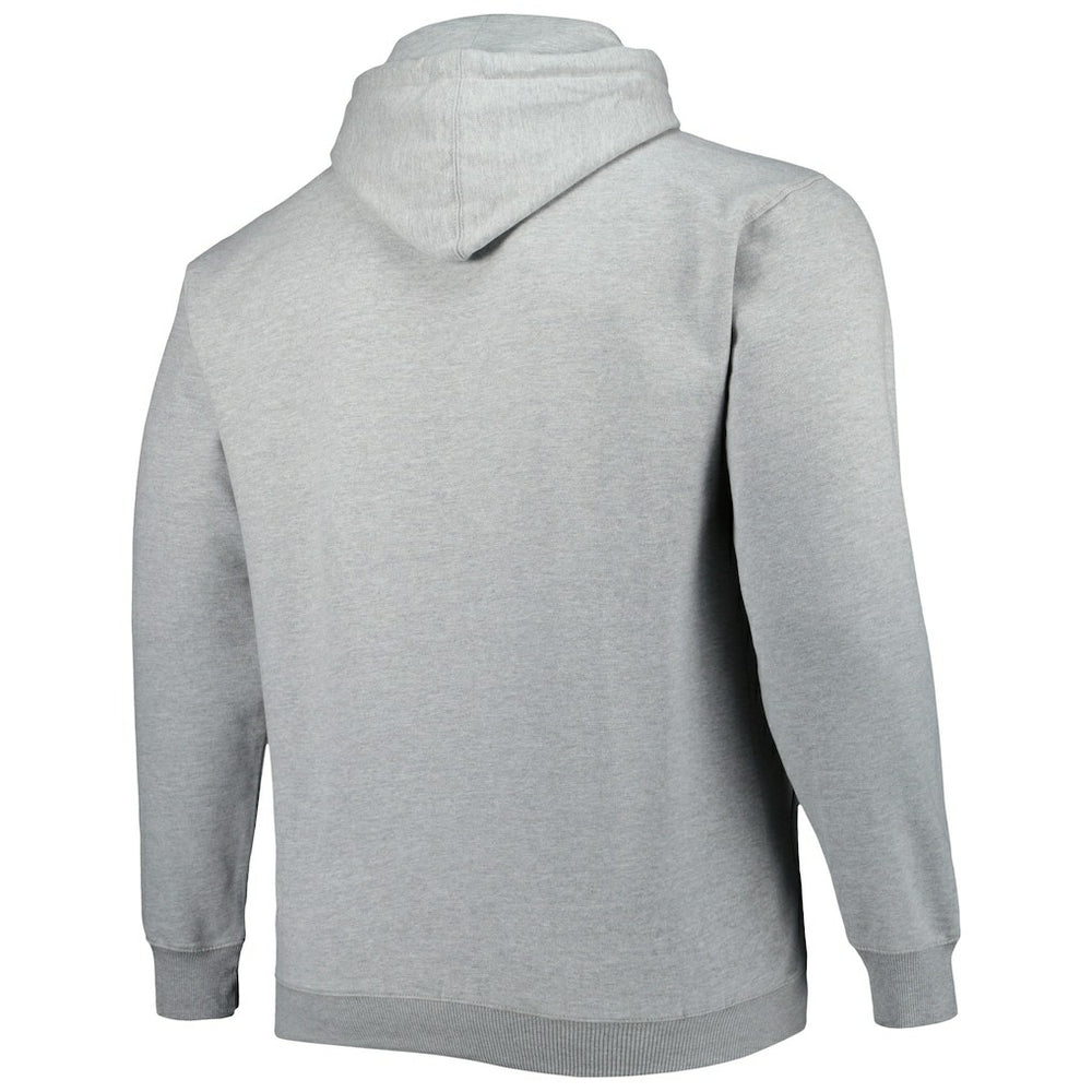 Atlanta Hawks Big & Tall Wordmark Pullover Hoodie Heather Gray | Fanatics outlet