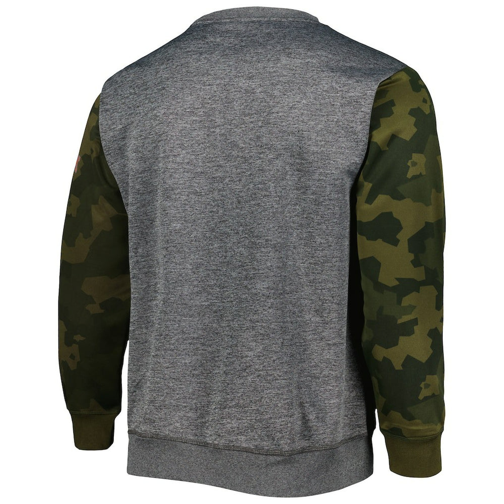 Brooklyn Nets Camo Stitched Sweatshirt Heather Charcoal | Fanatics Near Me