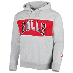 Chicago Bulls Wordmark French Terry Pullover Hoodie Heather Gray | Fanatics outlet