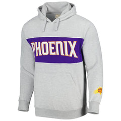 Phoenix Suns Wordmark French Terry Pullover Hoodie Heather Gray | Fanatics Lifestyle