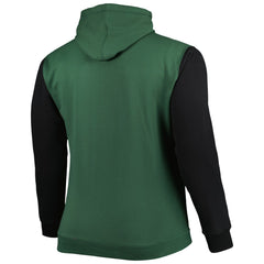 Milwaukee Bucks Big & Tall Bold Attack Pullover Hoodie Hunter Green/Black | Fanatics Near Me
