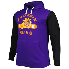Phoenix Suns Big & Tall Bold Attack Pullover Hoodie Purple/Black | Fanatics for sale
