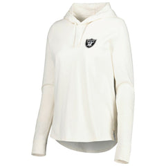 Las Vegas Raiders Women's Ashby Isles Jersey Pullover Hoodie Cream
