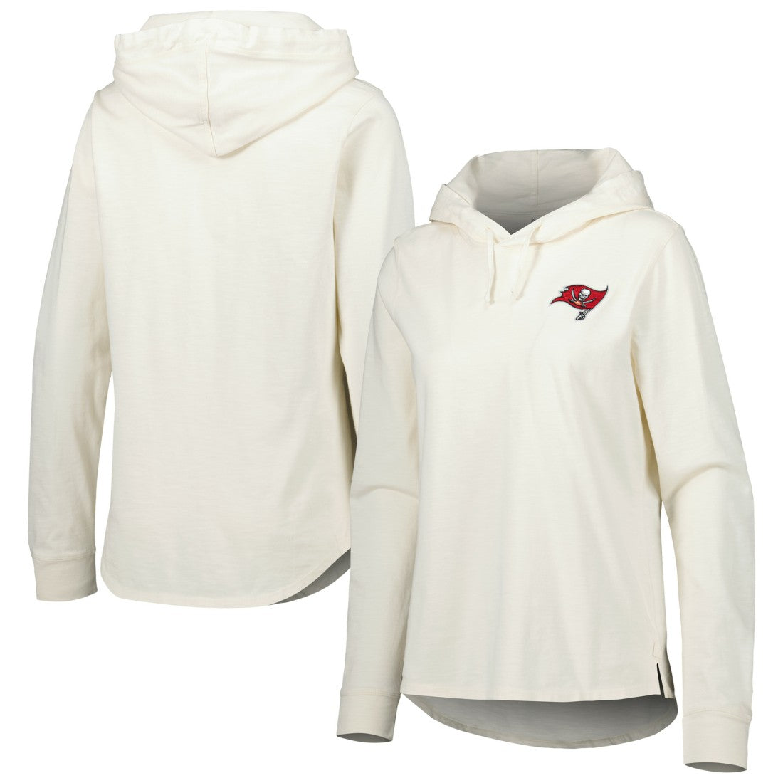 Tampa Bay Buccaneers Women's Ashby Isles Jersey Pullover Hoodie Cream