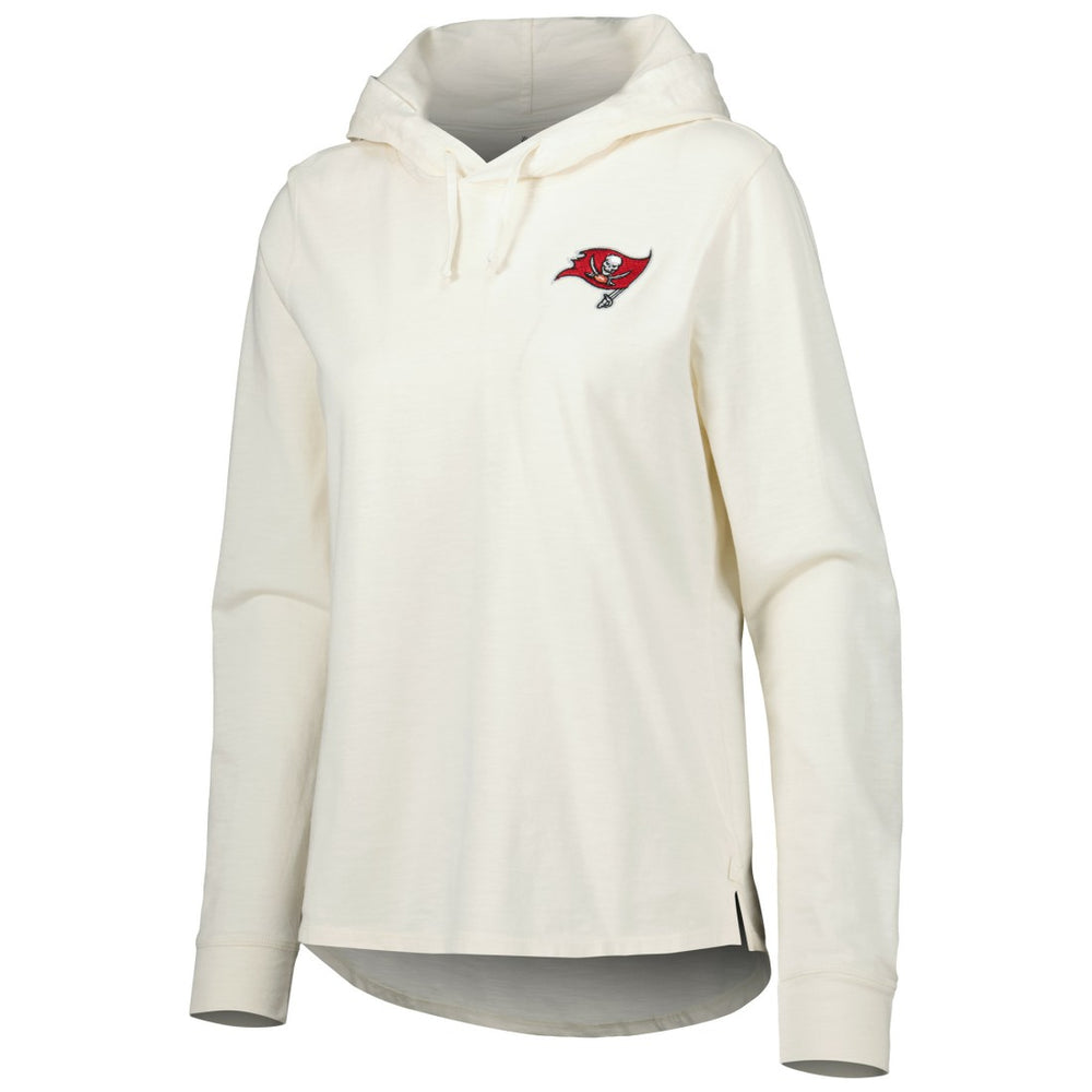 Tampa Bay Buccaneers Women's Ashby Isles Jersey Pullover Hoodie Cream
