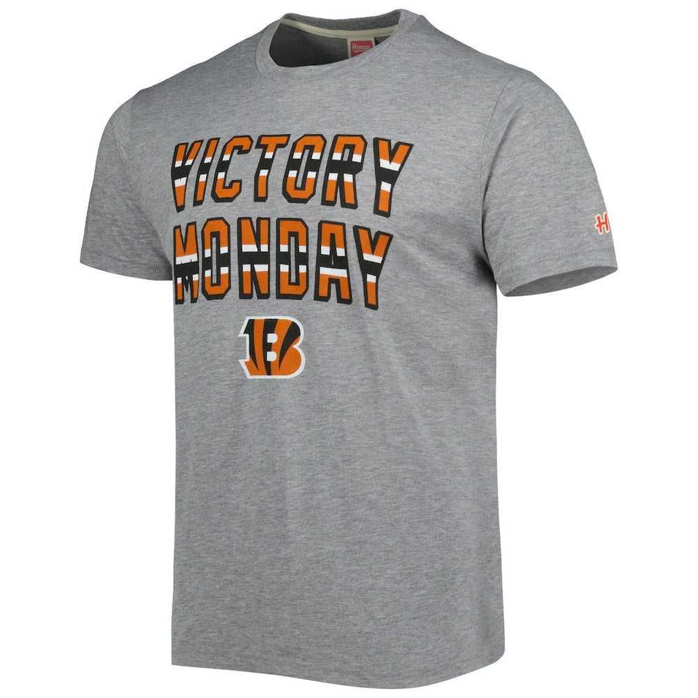 Cincinnati Bengals Homage Victory Monday Tri-Blend T-Shirt Gray