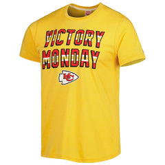 Kansas City Chiefs Homage Victory Monday Tri-Blend T-Shirt Gold