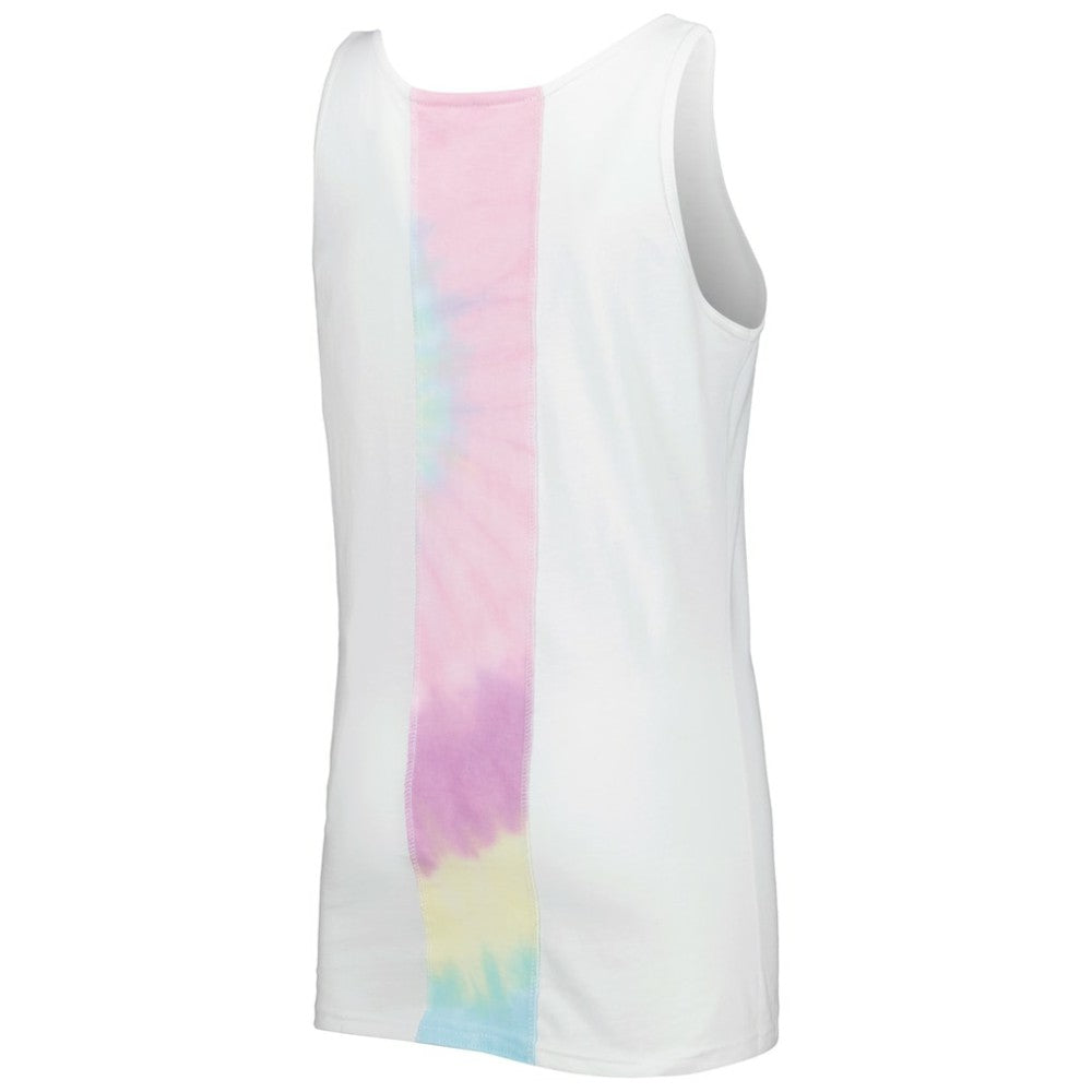 San Francisco Giants Refried Apparel Women's Tie-Dye Tank Top - White - MLB Lifestyle