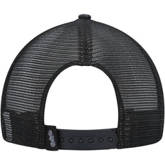 Washington Nationals New Era Repeat A-Frame 9FIFTY Trucker Snapback Hat - Black - New Era Sale