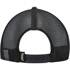 Pittsburgh Pirates New Era Repeat A-Frame 9FIFTY Trucker Snapback Hat - Black - New Era on Sale