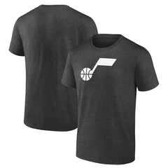 Utah Jazz Alternate Logo T-Shirt Charcoal