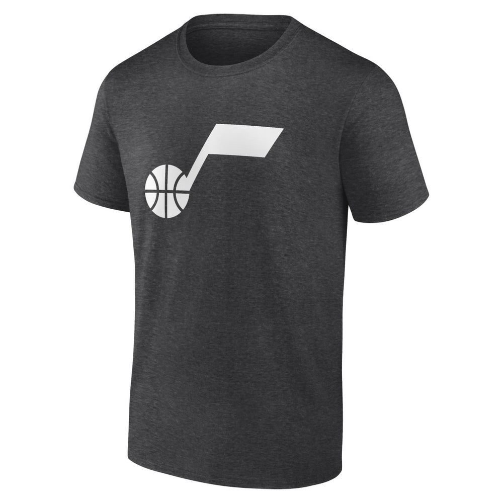 Utah Jazz Primary Logo T-Shirt Charcoal