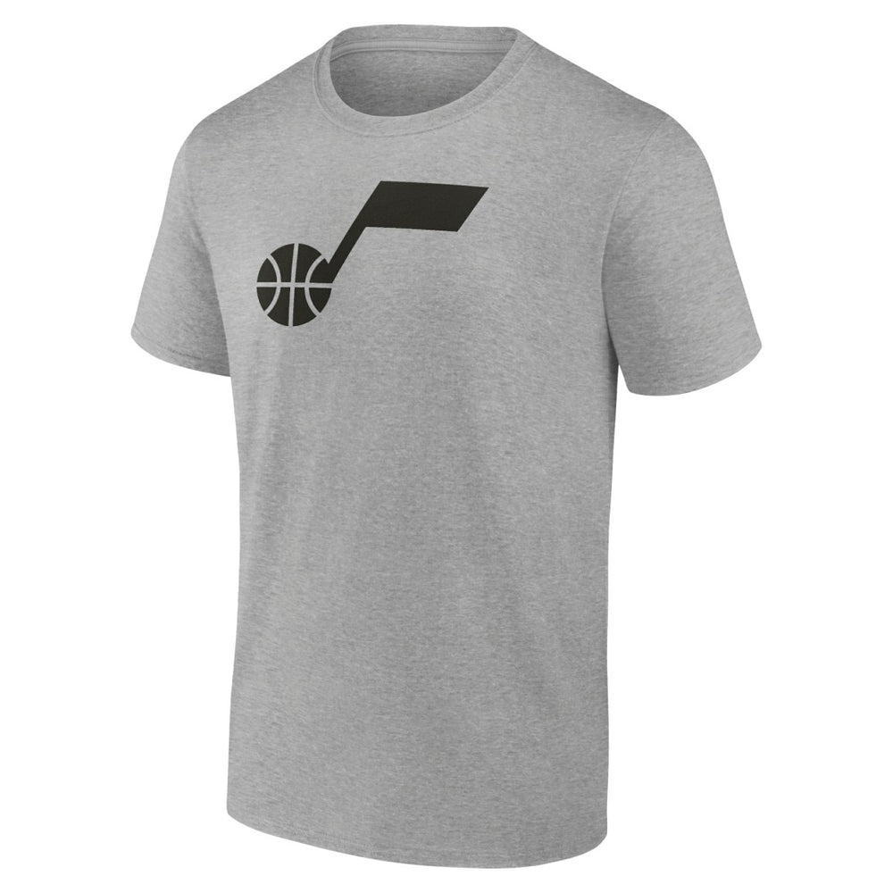 Utah Jazz Alternate Logo T-Shirt Heathered Gray