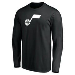 Utah Jazz Primary Logo Team Long Sleeve T-Shirt Black