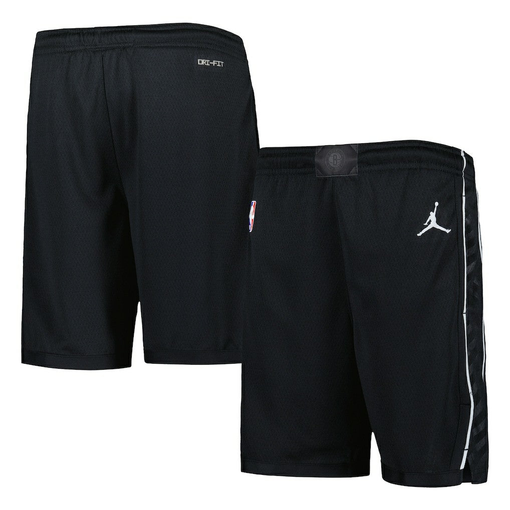 Brooklyn Nets Jordan Brand Youth Authentic Statement Edition Swingman Shorts Black